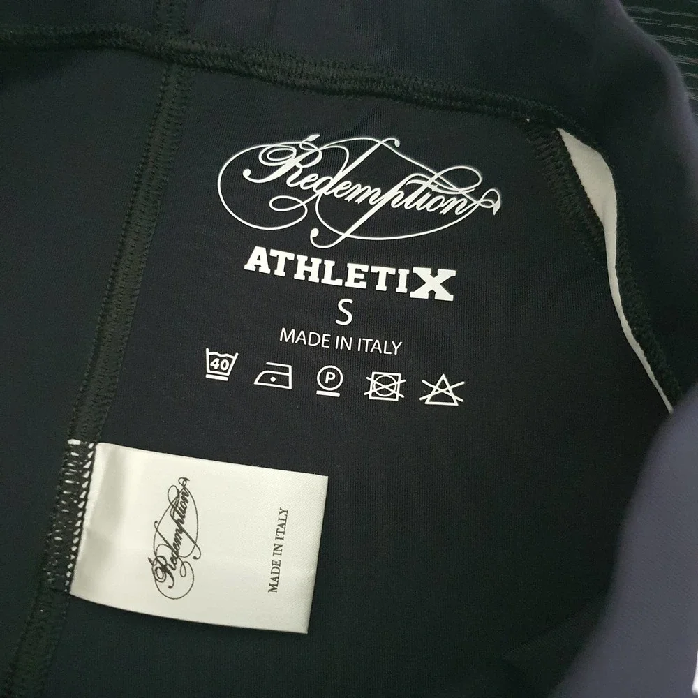 Redemption Athletix Leggings Black Pink Print Activewear Women's Size Small